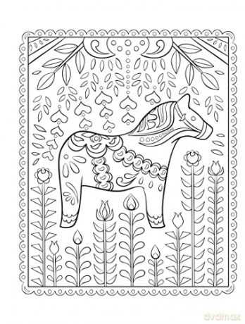 Scandinavian Folk Art - J Mazurkiewicz [KSIĄŻKA]