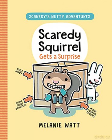 Scaredy Squirrel Gets A Surprise - Melanie Watt [KSIĄŻKA]