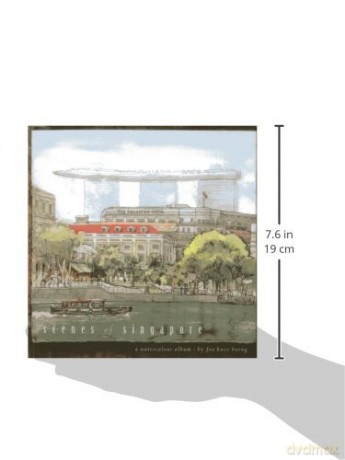 Scenes Of Singapore A Watercolour Album - Kwee Horng Foo [KSIĄŻKA]