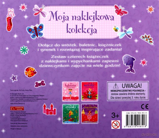 Moja Naklejkowa Kolekcja Zestaw Box [KSIĄŻKA]