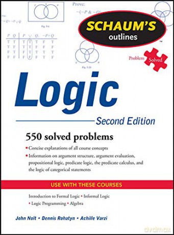 Schaum S Outline Of Logic Second Editi - John Nolt [KSIĄŻKA]