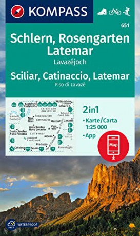 Schlern Rosengarten Latemar 125 [KSIĄŻKA]