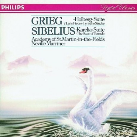 Marriner/Academy: Grieg/Sibelius:Holberg/Karelia [CD]
