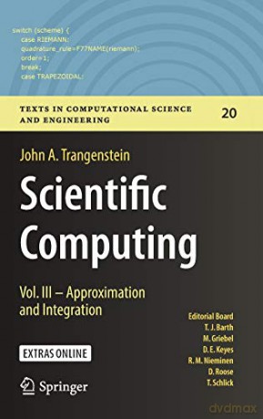 Scientific Computing Vol Iii - Trangenstein [KSIĄŻKA]