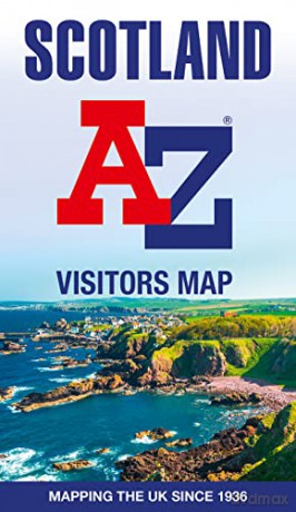 Scotland A-Z Visitors Map - A-Z Maps [KSIĄŻKA]