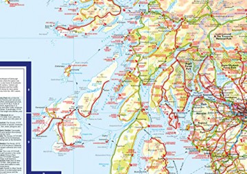 Scotland A-Z Visitors Map - A-Z Maps [KSIĄŻKA]