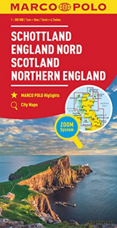 Scotland N England Marco Polo Map [KSIĄŻKA]