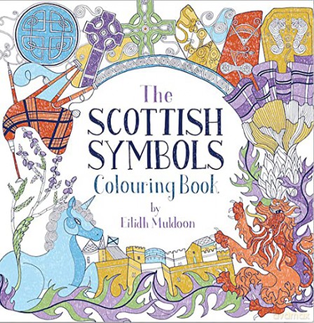 Scottish Symbols Colouring Book - Eilidh Muldoon [KSIĄŻKA]