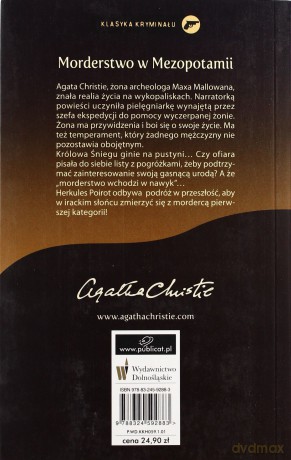 Morderstwo W Mezopotamii. Klasyka Kryminału - Christie Agata [KSIĄŻKA]