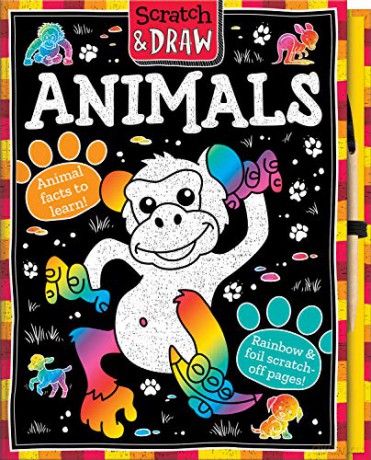 Scratch And Draw Animals - Oakley Graham [KSIĄŻKA]