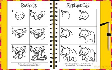 Scratch And Draw Animals - Oakley Graham [KSIĄŻKA]