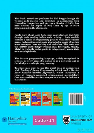 Scratch Pupil Book Year 4 - Phil Bagge [KSIĄŻKA]