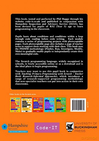 Scratch Pupil Book Year 5 - Phil Bagge [KSIĄŻKA]