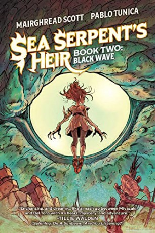 Sea Serpents Heir Book Two Black Wave - Mairghread Scott [KSIĄŻKA]