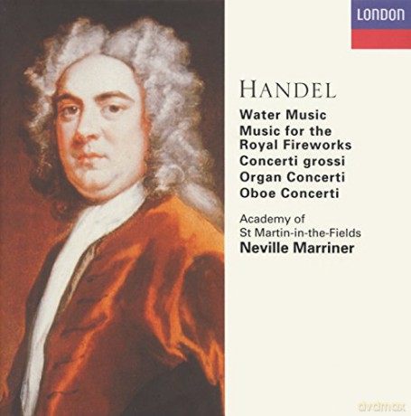 Marriner/Asmf: Handel/Orchestral Works [8CD]