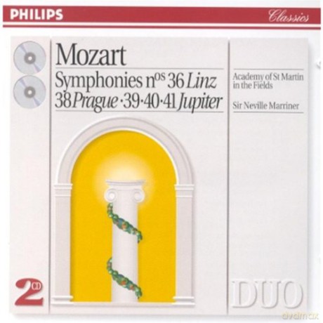 Marriner/Asmf: Moza: Symphonies.36,38-41 [2CD]