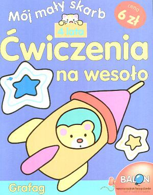 Mój Mały Skarb 4 Lata Ćw.Na Wesoło [KSIĄŻKA]