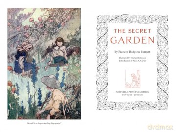 Secret Garden - Frances H Burnett [KSIĄŻKA]