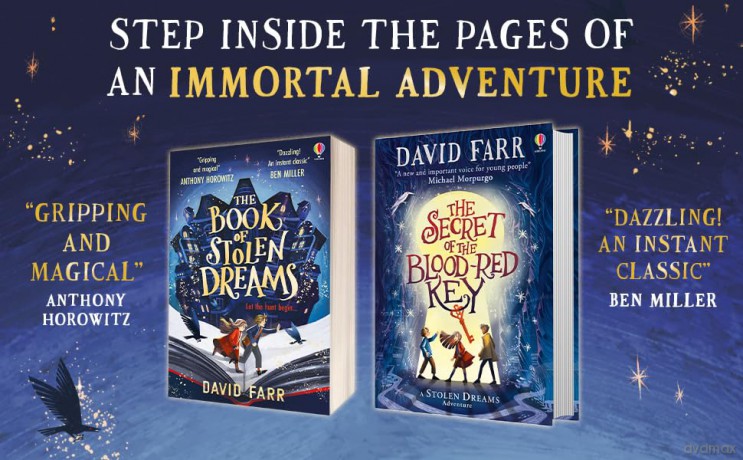 Secret Of The Blood Red Key - David Farr [KSIĄŻKA]