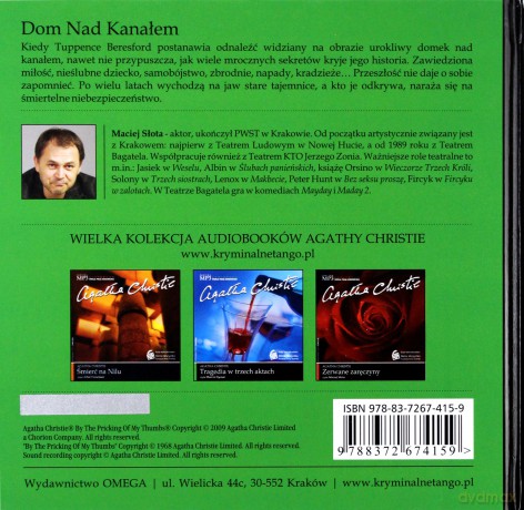 Mp3 Dom Nad Kanałem 5 - Christie Agatha (digibook) [AUDIOBOOK] [CD]