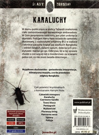 Karaluchy - Nesbo Jo [AUDIOBOOK] [CD-MP3]