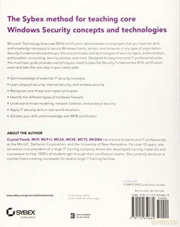 Security Fundamentals [KSIĄŻKA]