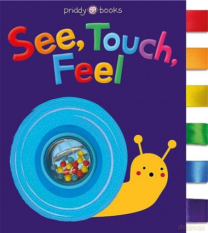 See Touch Feel Cloth - Roger Priddy [KSIĄŻKA]