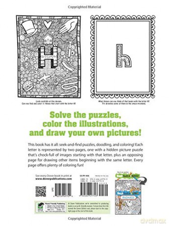 Seek Sketch And Color Alphabet - Susan Shaw Russ [KSIĄŻKA]