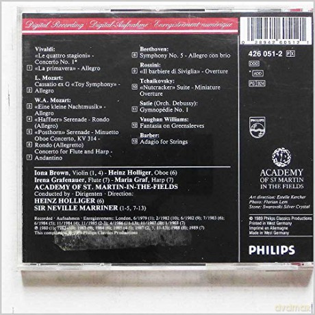 Marriner/Asmif: Div.:The Best Of [CD]