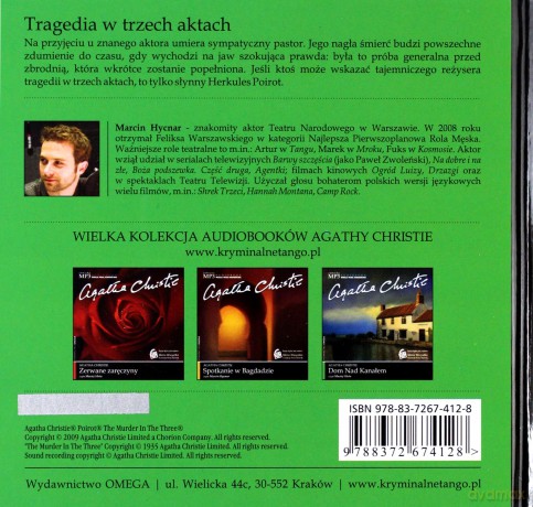 Mp3 Tragedia W Trzech Aktach 2 - Christie Agatha [KSIĄŻKA]