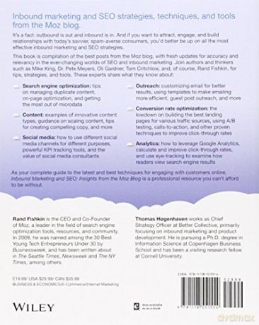 Seomoz Guide To Inbound Marketing - Rand Fishkin [KSIĄŻKA]