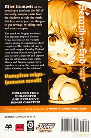 Seraph Of The End Vol 9 Vampire Reign - Takaya Kagami [KSIĄŻKA]
