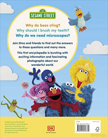 Sesame Street Elmo Asks Why [KSIĄŻKA]