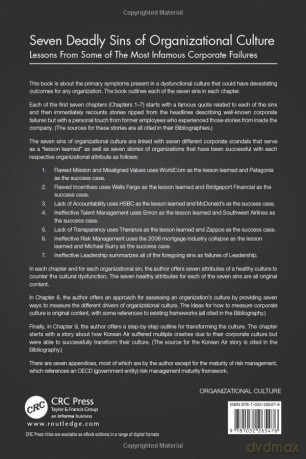 Seven Deadly Sins Of Organizational Cult - L. T. San [KSIĄŻKA]