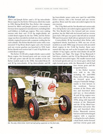 Seventy Years Of Farm Tractors [KSIĄŻKA]