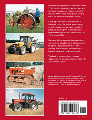 Seventy Years Of Farm Tractors [KSIĄŻKA]
