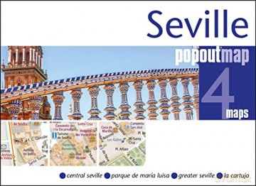 Seville Popout Map - Popout Maps [KSIĄŻKA]