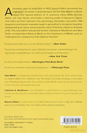 Sexual Politics - Kate Millett [KSIĄŻKA]