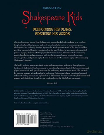 Shakespeare Kids - Carole Cox [KSIĄŻKA]