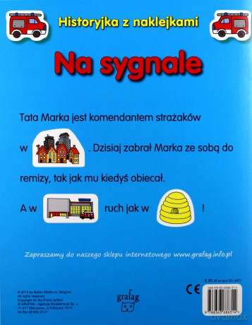 Na Sygnale Historyjka Z Naklejkami 64 Naklejki [KSIĄŻKA]