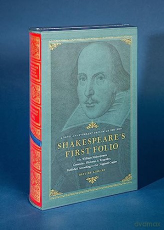 Shakespeares First Folio - William Shakespeare [KSIĄŻKA]