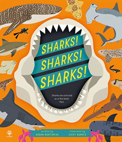 Sharks Sharks Sharks - Susan Martineau [KSIĄŻKA]