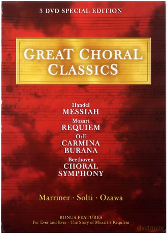 Marriner/Ozawa/ Solti: Great Choral Classics [3DVD]