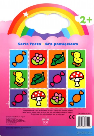 Naklej I Pokoloruj Różowa [KSIĄŻKA]