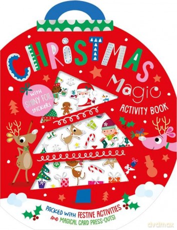 Shiny Stickers Christmas Magic - Alexandra Robinson [KSIĄŻKA]