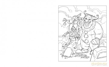 Shocking Horror Colouring Book - Juan Calle [KSIĄŻKA]