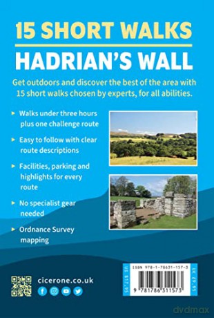 Short Walks Hadrians Wall - Mark Richards [KSIĄŻKA]