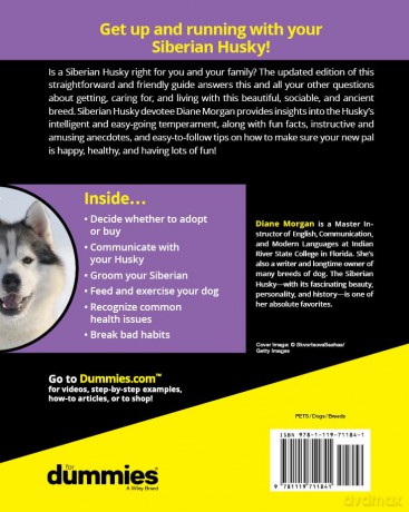 Siberian Huskies For Dummies - Diane Morgan [KSIĄŻKA]