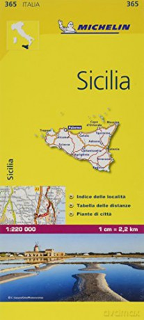 Sicilia Map 365 [KSIĄŻKA]