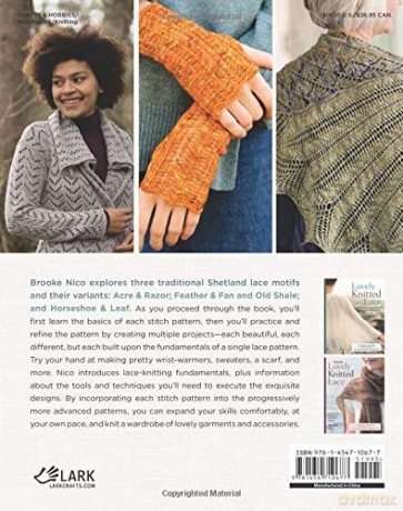Simply Shetland Lace - Brooke Nico [KSIĄŻKA]